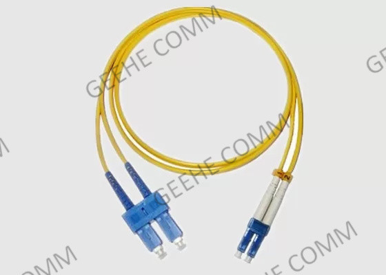 Zipcord Riser Duplex 1M LC to SC Single Mode Fiber Patch Cable