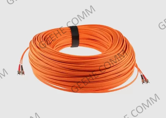 Om2 2.0mm Od Simplex St Apc - St Apc مفرد الألياف البصرية التصحيح الحبل 10 متر