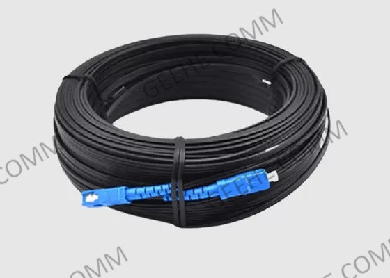 Corning Fiber G657A Single Mode OFNR Jacket Fiber Patch يؤدي SC إلى SC Simplex