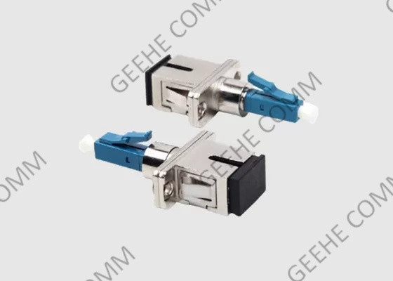 SC أنثى - LC ذكر 9 / 125µm وضع واحد محول الألياف البصرية البسيط