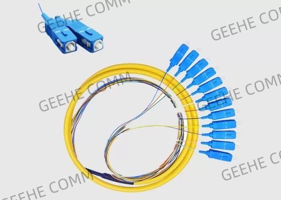 SC UPC 12 النوى G652D G657A1 التصحيح الحبل ضفيرة