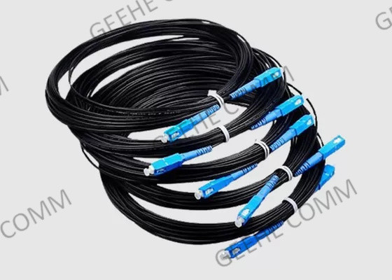 مفردة G652A1 الألياف التصحيح أنواع الرصاص Simplex SC / UPC إلى SC / UPC