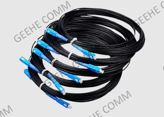 مفردة G652A1 الألياف التصحيح أنواع الرصاص Simplex SC / UPC إلى SC / UPC