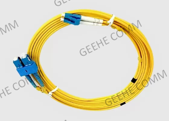 3M SC-LC 9/125 OS2 كابل تصحيح الألياف أحادية الاتجاه PVC OFNR