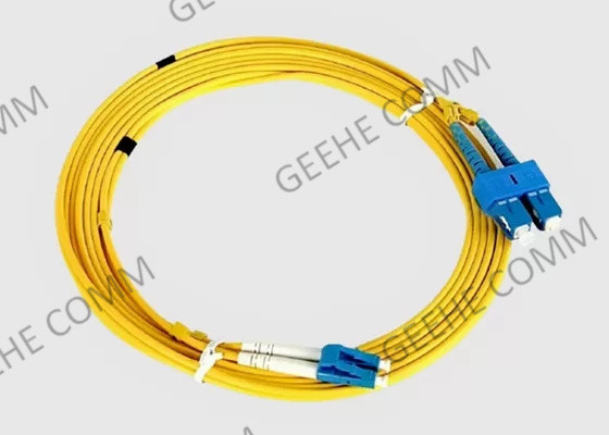 3M SC-LC 9/125 OS2 كابل تصحيح الألياف أحادية الاتجاه PVC OFNR