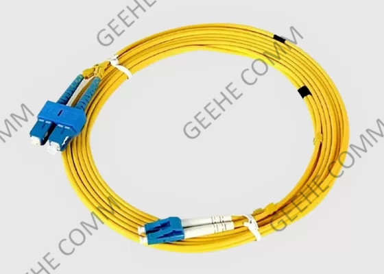 3M SC-LC 9/125 OS2 كابل تصحيح الألياف أحادية الاتجاه PVC OFNR