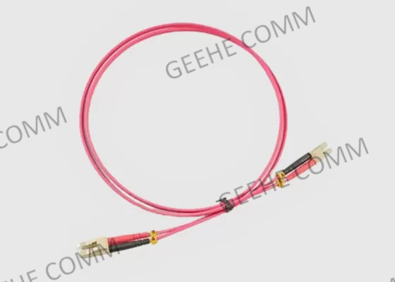Multimode OM1 62.5 / 125 LC-LC كابلات الألياف الضوئية المزدوجة 10 متر