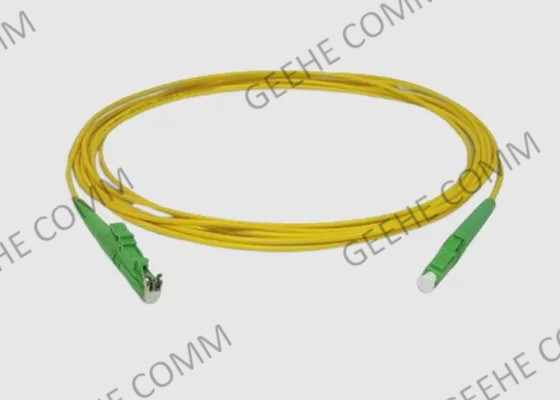 وضع فردي 9/125 OS2 الألياف البصرية التصحيح الحبل E2000 APC إلى LC APC
