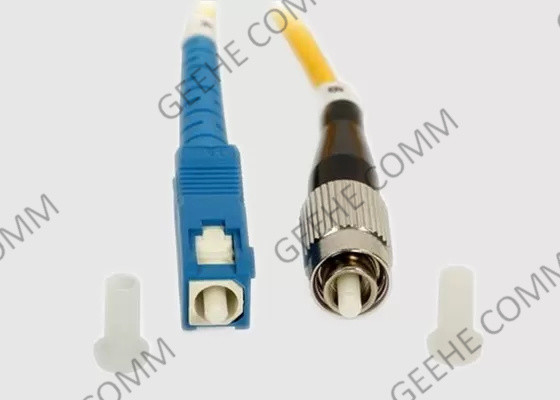 2.0 مم Simplex SC إلى سلك تصحيح الألياف البصرية FC 9 / 125um