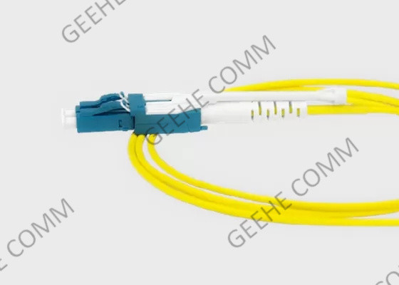 دوبلكس SMF G.657A1 10M Uniboot كابل تصحيح الألياف البصرية LC / LC