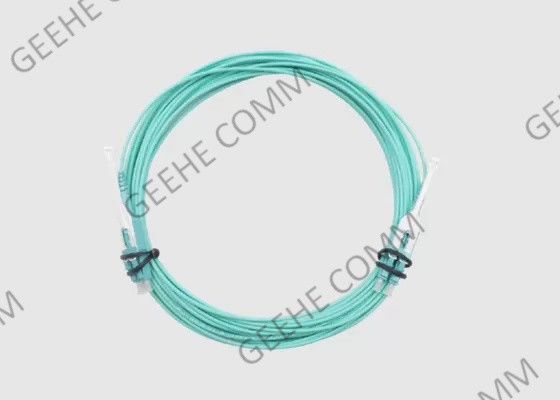 سحب علامة التبويب 10 جيجا بايت 40 جيجا بايت OM3 LC إلى كابل تصحيح الألياف المزدوجة LC