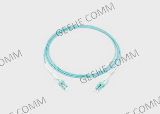 سحب علامة التبويب 10 جيجا بايت 40 جيجا بايت OM3 LC إلى كابل تصحيح الألياف المزدوجة LC