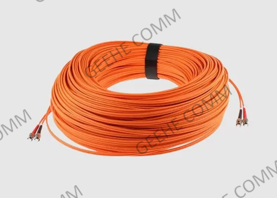 Om2 2.0mm Od Simplex St Apc - St Apc مفرد الألياف البصرية التصحيح الحبل 10 متر