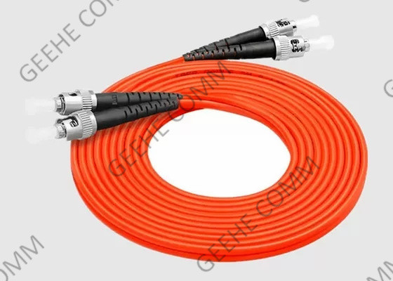FC إلى ST Duplex OM3 0.9mm 1m Multimode Fiber Optic Patch Cord