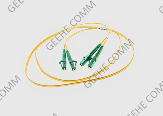 LC-LC G657A Multimode PVC (OFNR) سلك تصحيح ليفي مزدوج 100 متر