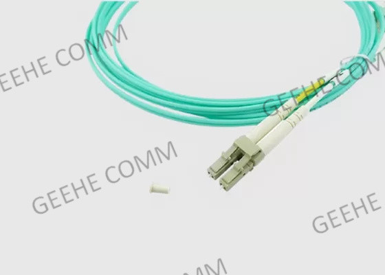 50/125 ميكرومتر OFNR المصنف 10 جيجابت Lc Lc Om3 Patch Cord Multimode