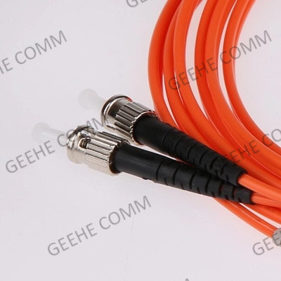 3M ST / SC Duplex Multimode Fiber Patch Cable برتقالي 50/125 OM2 3.0mm