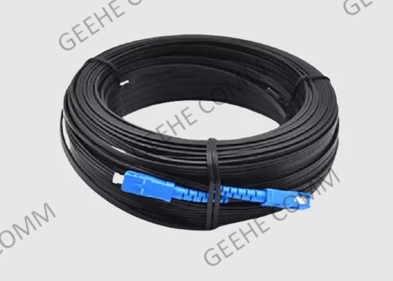 Corning Fiber G657A Single Mode OFNR Jacket Fiber Patch يؤدي SC إلى SC Simplex