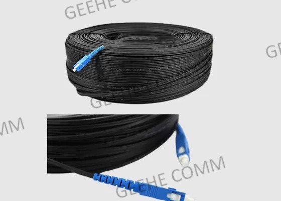 Corning Fiber G657A Single Mode OFNR Jacket Fiber Patch يؤدي SC إلى SC Simplex