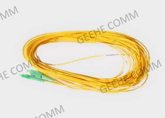 FTTH داخلي 2.0 مم PVC وضع فردي SC UPC من الألياف البصرية