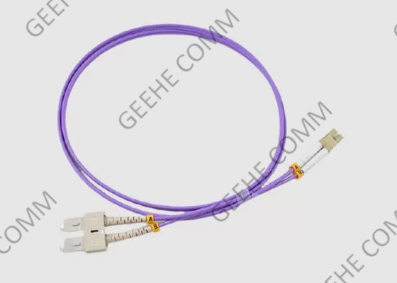 100 Gig LC-SC Duplex 50/125 OM4 تؤدي إلى وضع متعدد