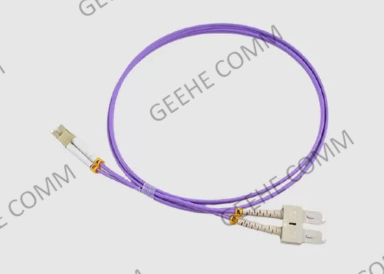 100 Gig LC-SC Duplex 50/125 OM4 تؤدي إلى وضع متعدد