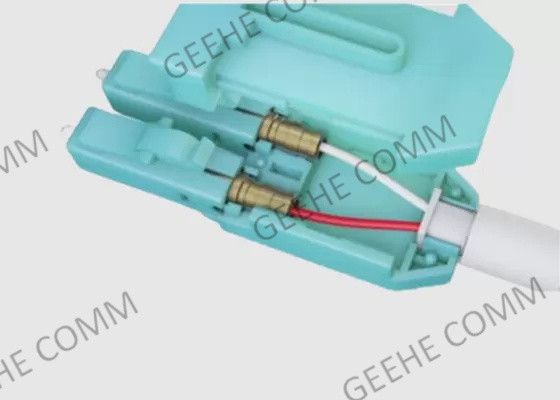 Multimode Duplex LC / LC Uniboot 50 Micron Aqua OM4 Patch Cord