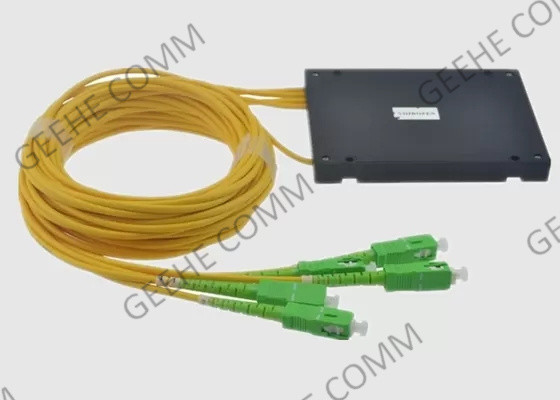 وضع فردي 1x4 ABS Box PON مقسم كابل الألياف البصرية