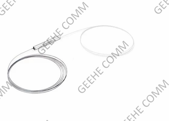 أنبوب فولاذي نوع FTTH Bare 1x4 PLC Splitter