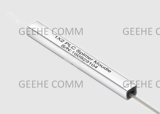 أنبوب فولاذي نوع FTTH Bare 1x4 PLC Splitter