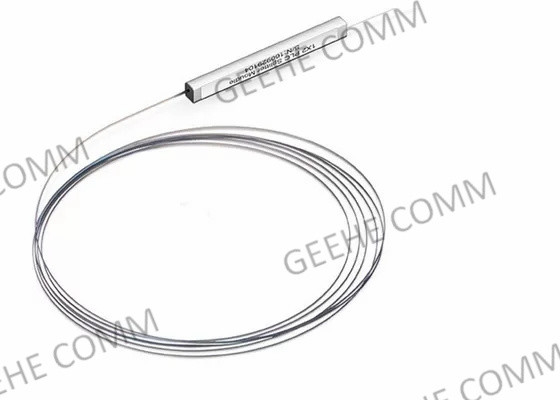 أنبوب فولاذي نوع FTTH Bare 1x4 PLC Splitter