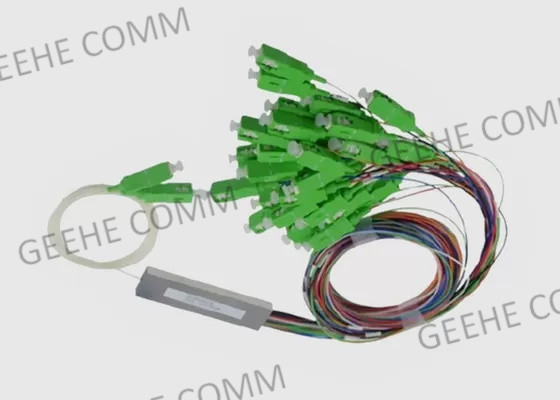 وضع فردي 900 ميكرومتر إدخال SC APC 2xN فاصل شعاع بصري لـ GPON