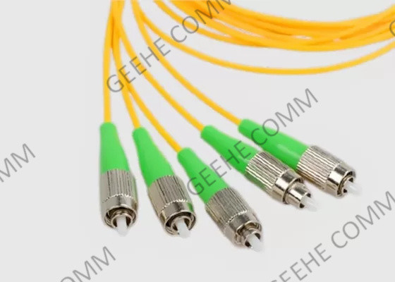 FC UPC أحادي الوضع ABS Box CATV FTTH مقسم الألياف البصرية 1 × 4