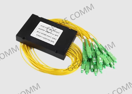 Conrning Fiber 2.0mm ABS PLC Splitter 1 × 16 PLC Splitter SC APC