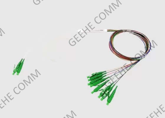 FTTH منخفض فقدان الإدراج 2 × 4 فاصل PLC بصري سلبي بدون كتلة