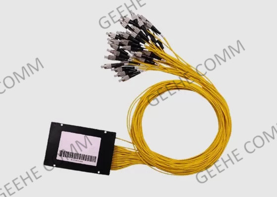 1 × 32 PLC كابل الألياف البصرية الفاصل حزمة صندوق ABS بلاستيك 2.0 مللي متر موصلات FC UPC