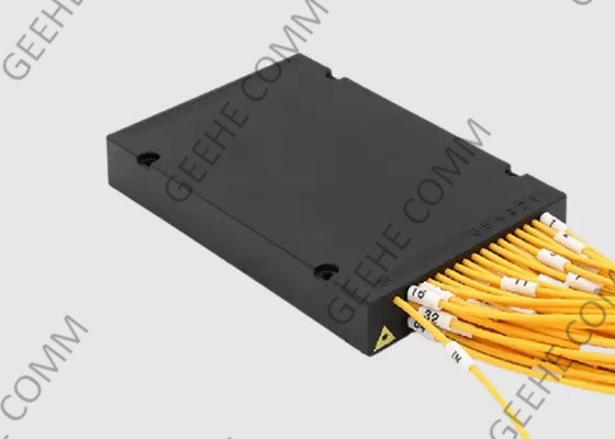 1x32 SC-UPC الألياف البصرية PLC الفاصل وحدة وضع واحد كورنينج الألياف
