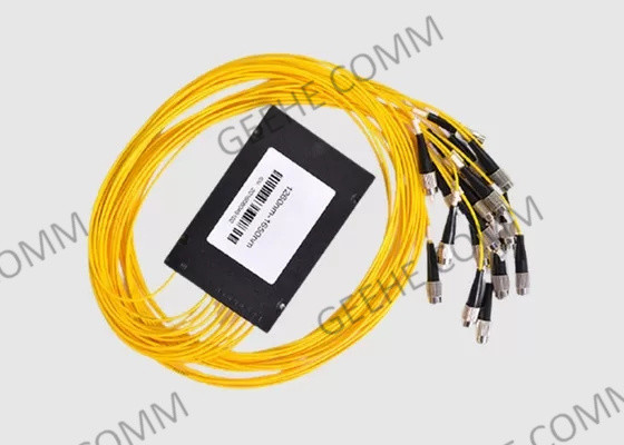 كورننج فايبر ABS PLC Splitter Single Mode 1 × 16 Optic Splitters FTTH