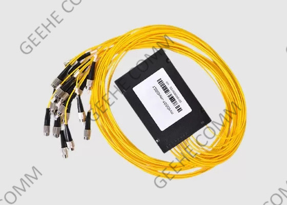 كورننج فايبر ABS PLC Splitter Single Mode 1 × 16 Optic Splitters FTTH
