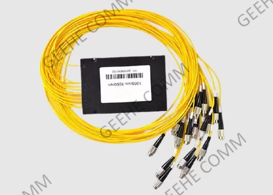 كورننج فايبر ABS PLC Splitter Single Mode 1 × 16 Optic Splitters FTTH