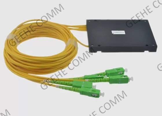 1x4 PLC FIber الفاصل البصري كاسيت SC APC