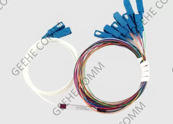 1/99 سبليت مقاوم للماء 2 × 8 PLC مقسم ليفي مع موصل SC