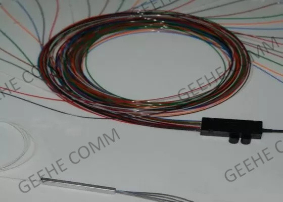 8 النوى 1X8 الألياف البصرية PLC الفاصل مع موصلات LC / APC