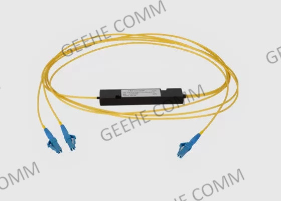 1X2 Multimode Fused Fiber Couplitter / Splitter 3.0mm مع موصلات SC / APC