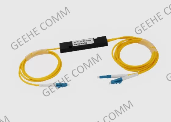 1X2 Multimode Fused Fiber Couplitter / Splitter 3.0mm مع موصلات SC / APC