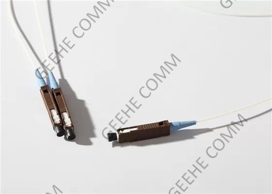 1 × 2 Multimode MU 50/125 مقرنة كابل الألياف البصرية