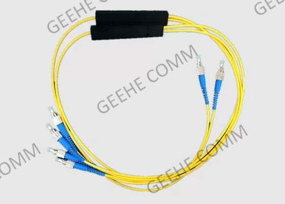 1 × 3 FC / APC 1:99 Tri Window Fiber FBT Splitter 1310nm 1490nm 1550nm