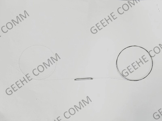 1*2FBT 50:50 نطاق موجة العمل 980,حجم الحزمة 2.4*35mm,طول الألياف 0.5m