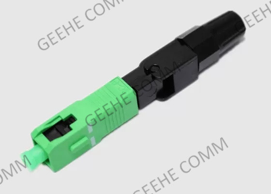 قياسي سريع واحد الوضع 3.0 مم SC PC موصل الألياف البصرية