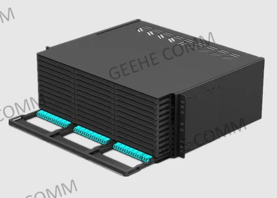 4U 576 Cores LC to MTP Single Mode Fiber Patch Panel